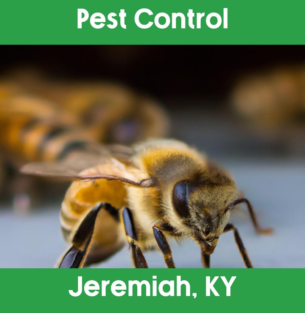 pest control in Jeremiah Kentucky