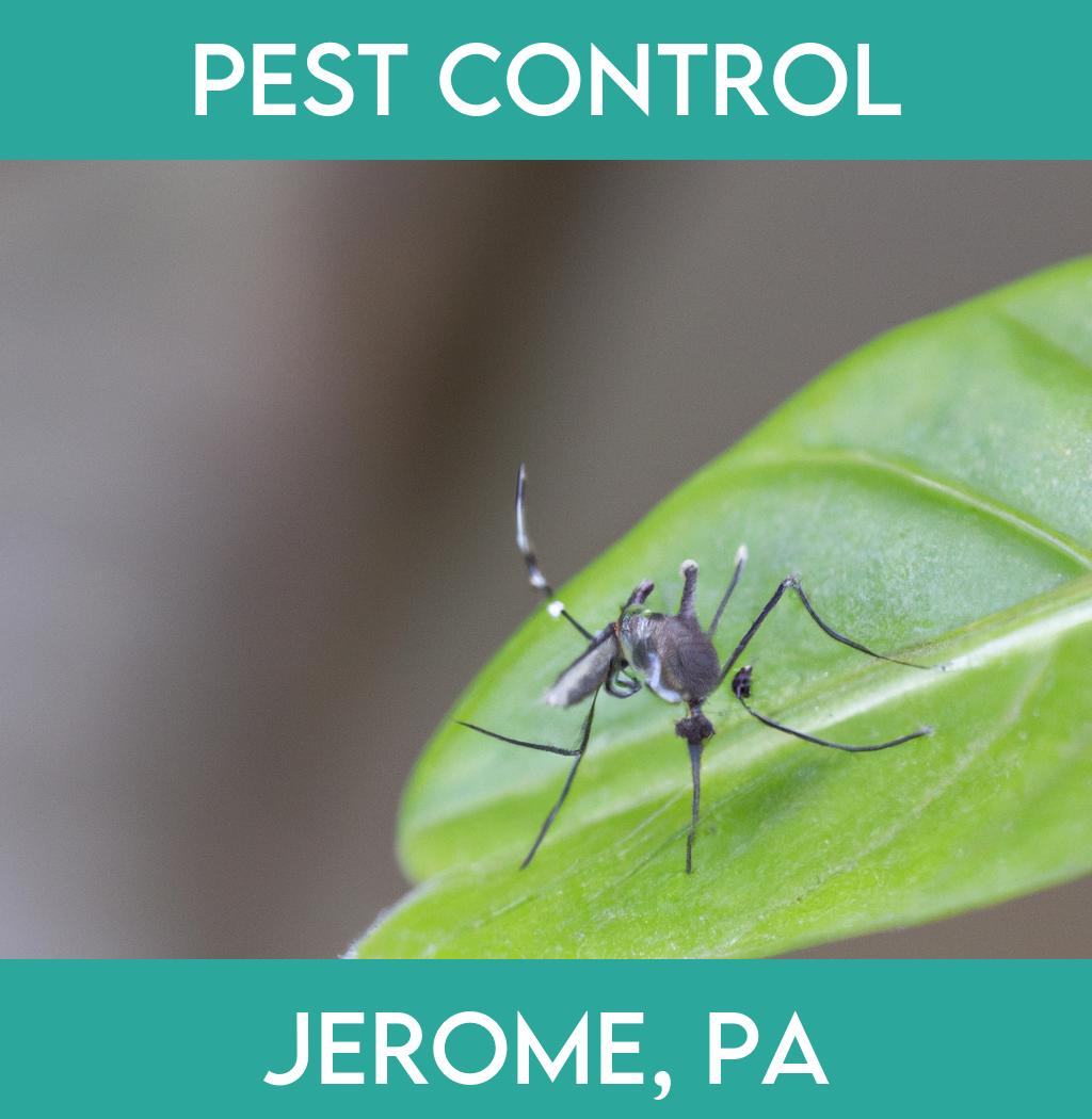 pest control in Jerome Pennsylvania