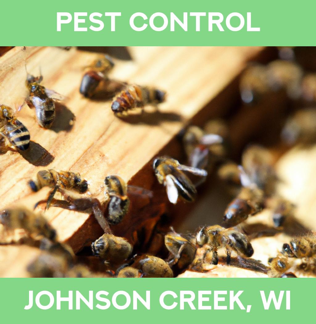 pest control in Johnson Creek Wisconsin