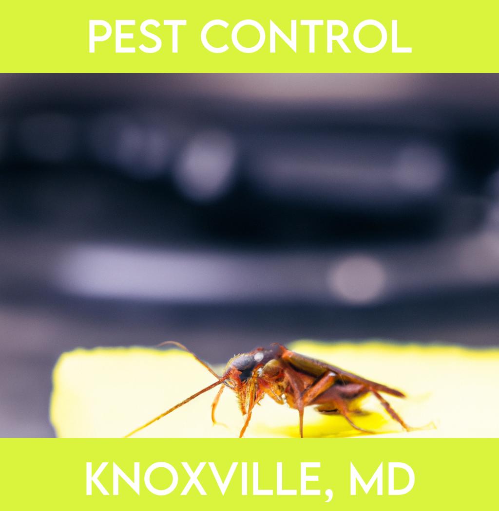 pest control in Knoxville Maryland