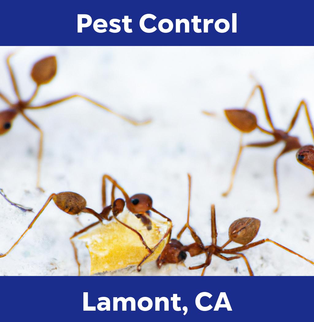 pest control in Lamont California