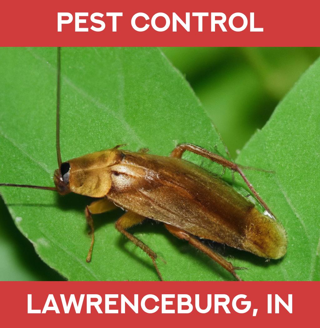 pest control in Lawrenceburg Indiana