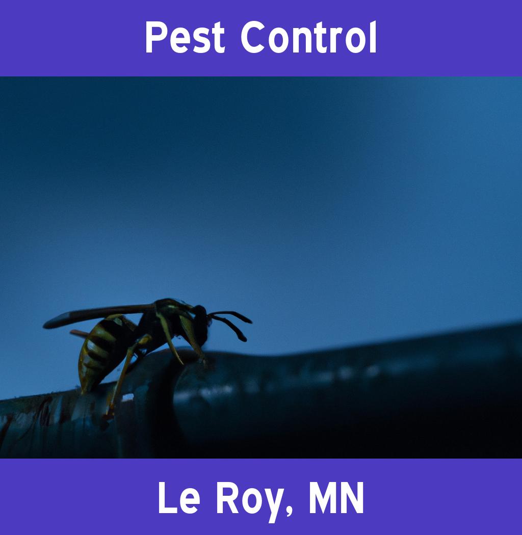 pest control in Le Roy Minnesota