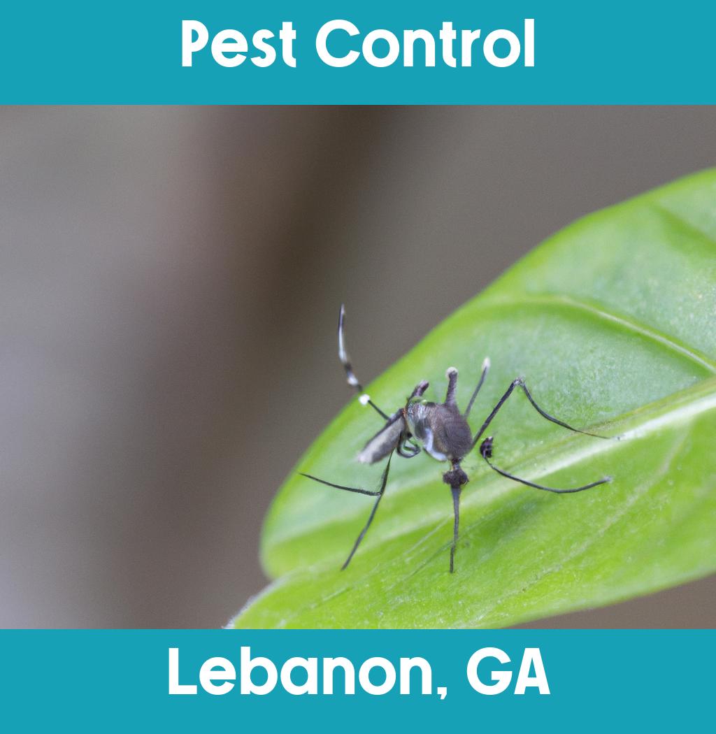pest control in Lebanon Georgia