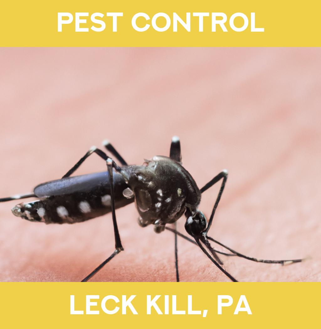 pest control in Leck Kill Pennsylvania