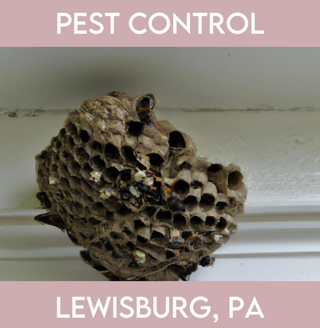 pest control in Lewisburg Pennsylvania