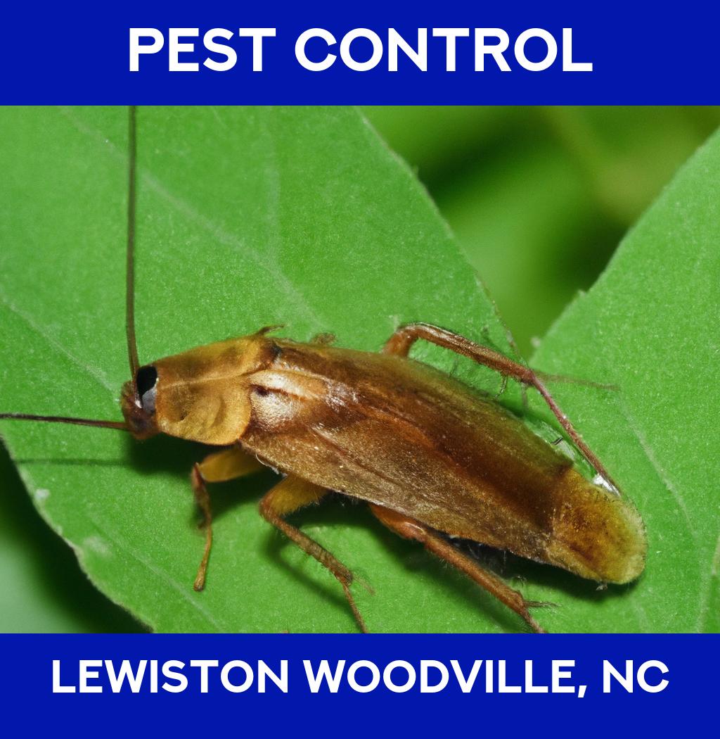 pest control in Lewiston Woodville North Carolina