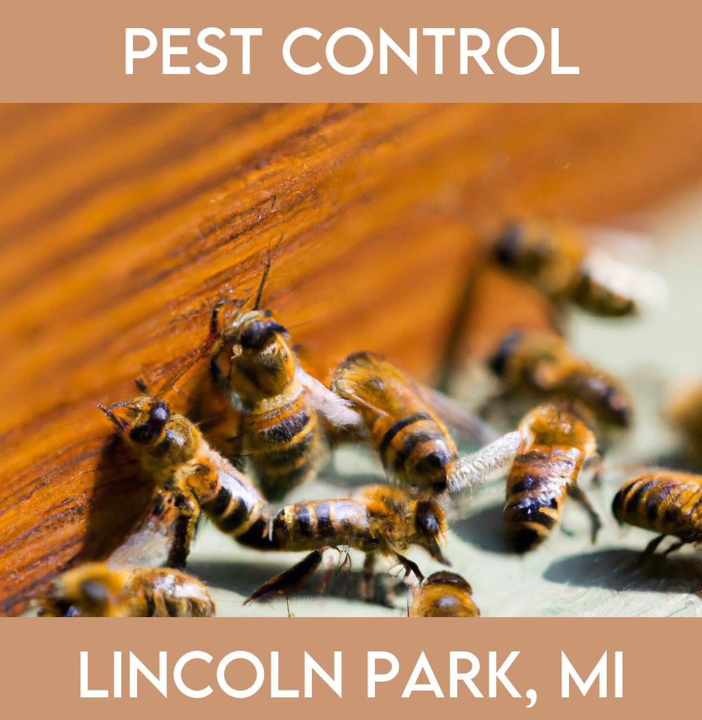 pest control in Lincoln Park Michigan