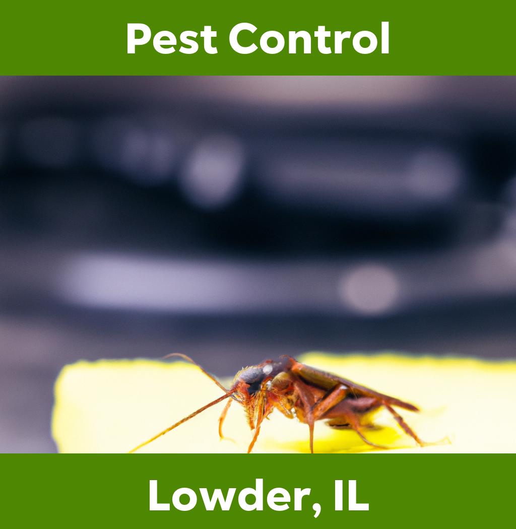 pest control in Lowder Illinois