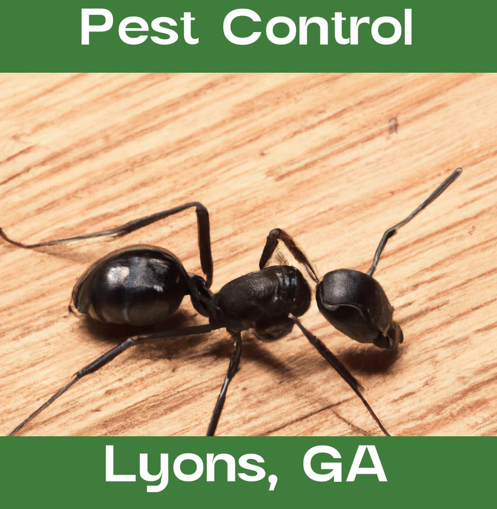 pest control in Lyons Georgia