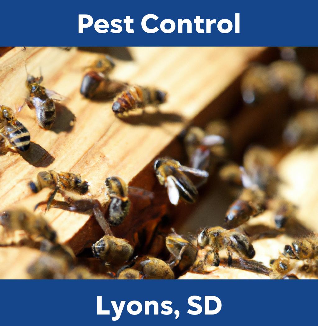 pest control in Lyons South Dakota