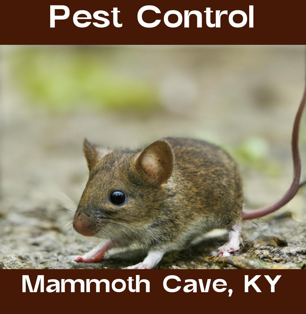 pest control in Mammoth Cave Kentucky