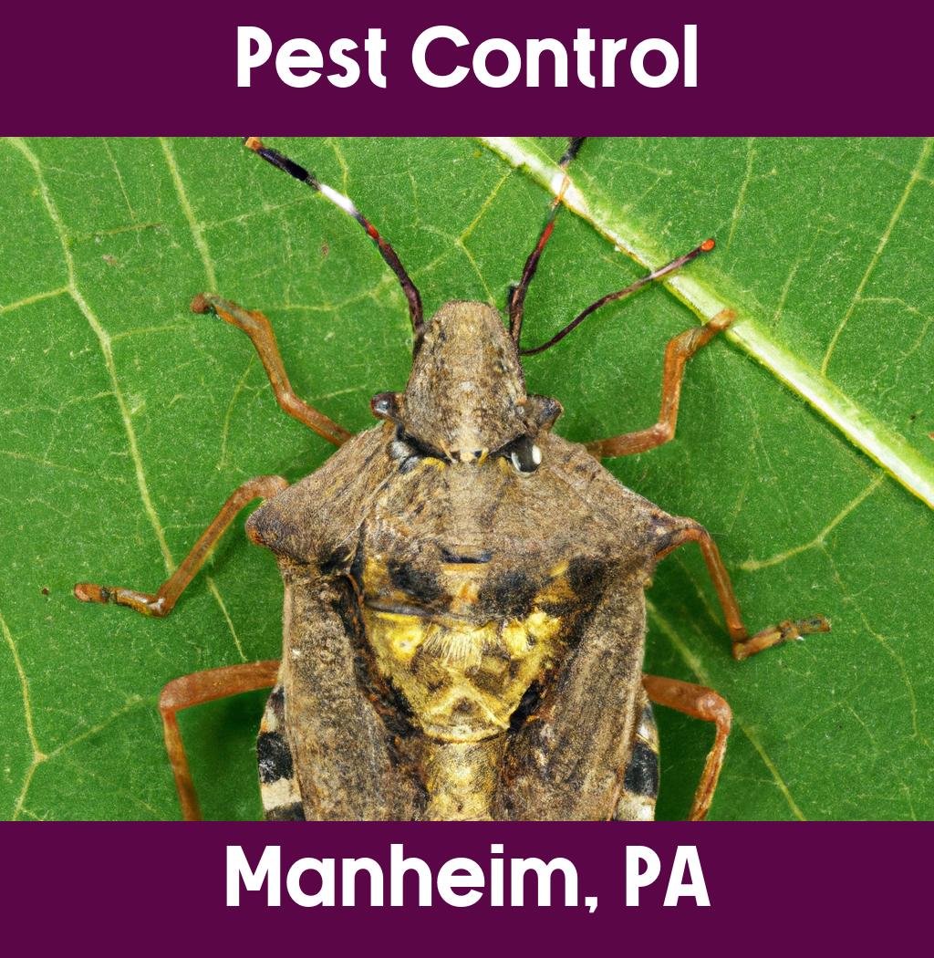 pest control in Manheim Pennsylvania