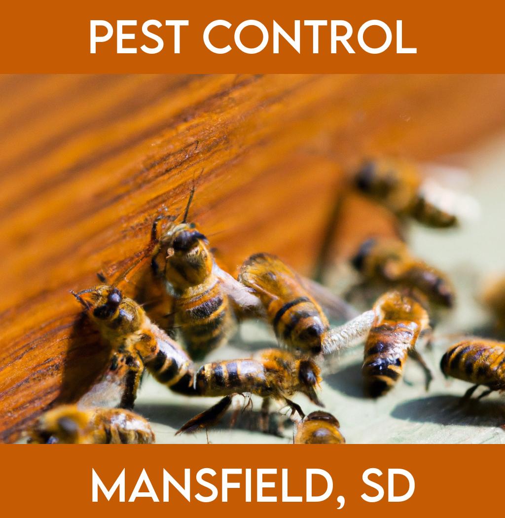 pest control in Mansfield South Dakota