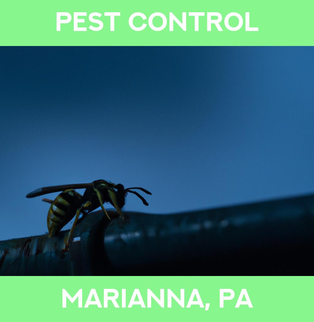 pest control in Marianna Pennsylvania