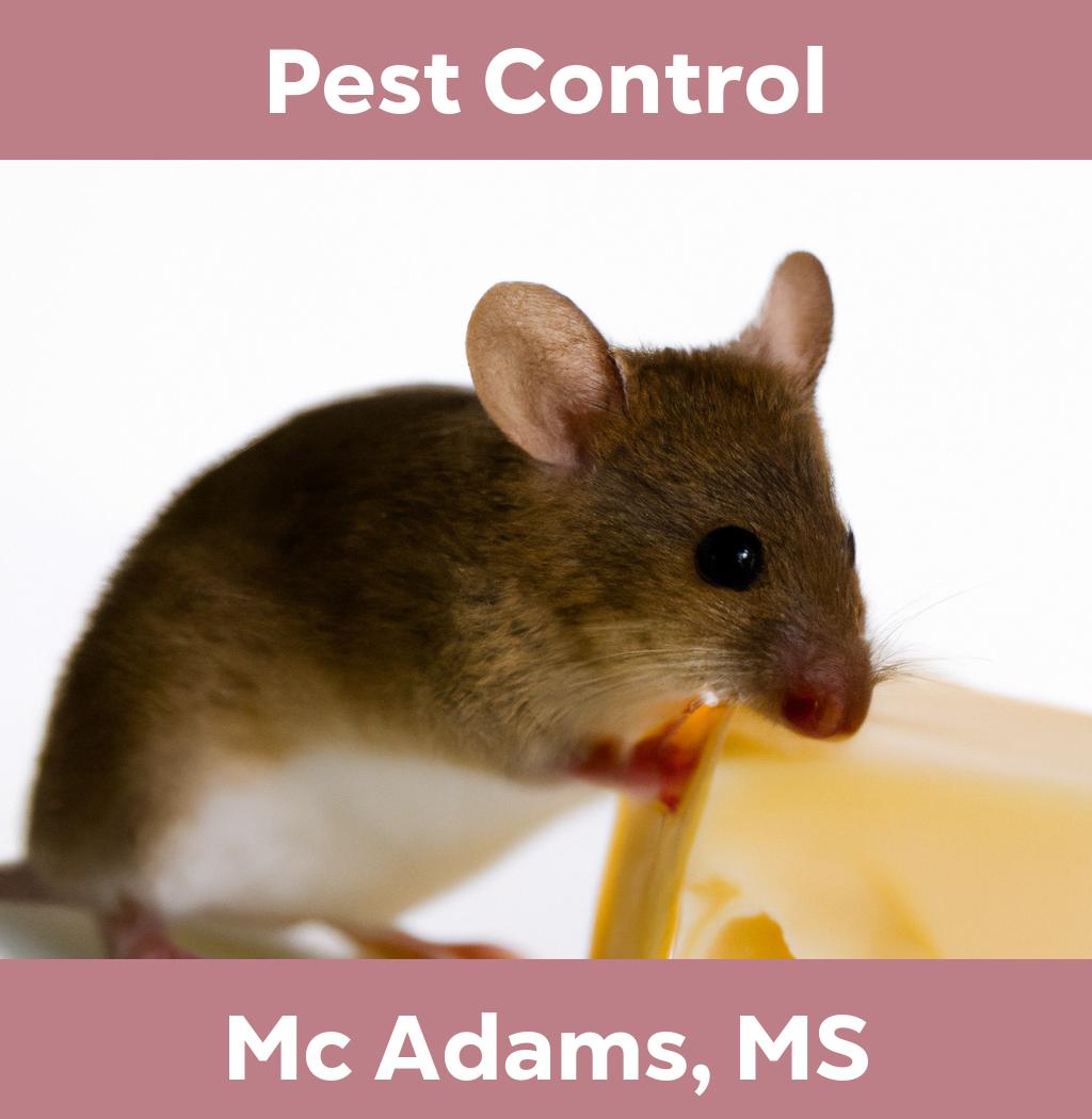 pest control in Mc Adams Mississippi