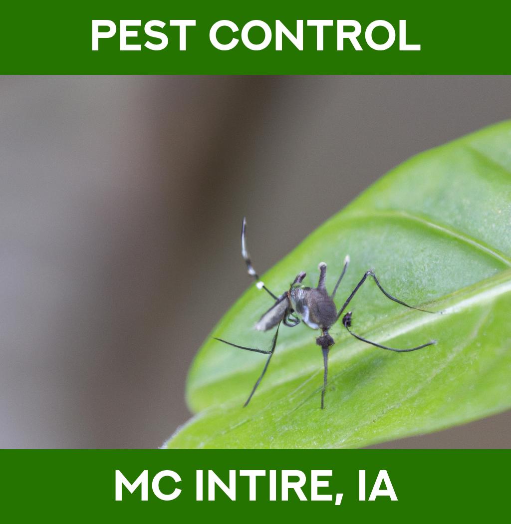 pest control in Mc Intire Iowa