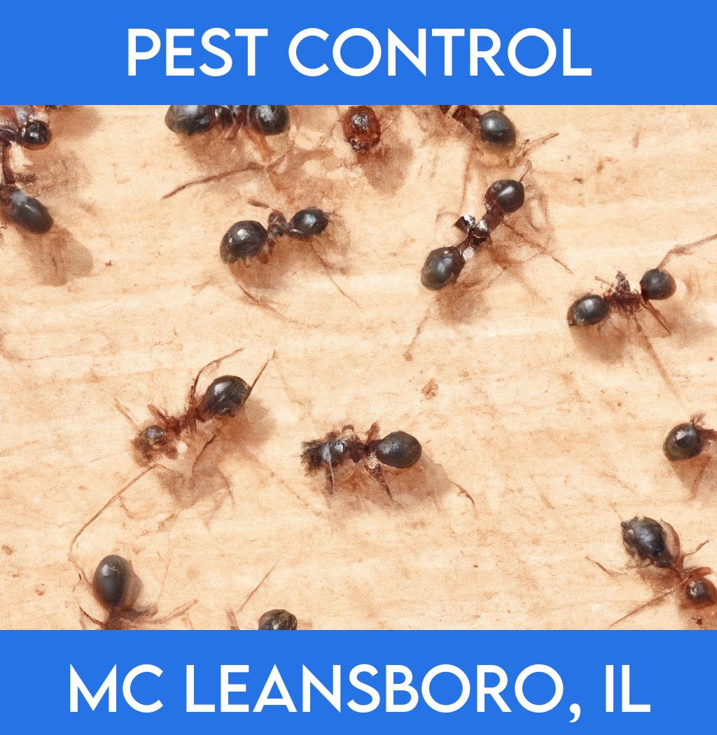 pest control in Mc Leansboro Illinois