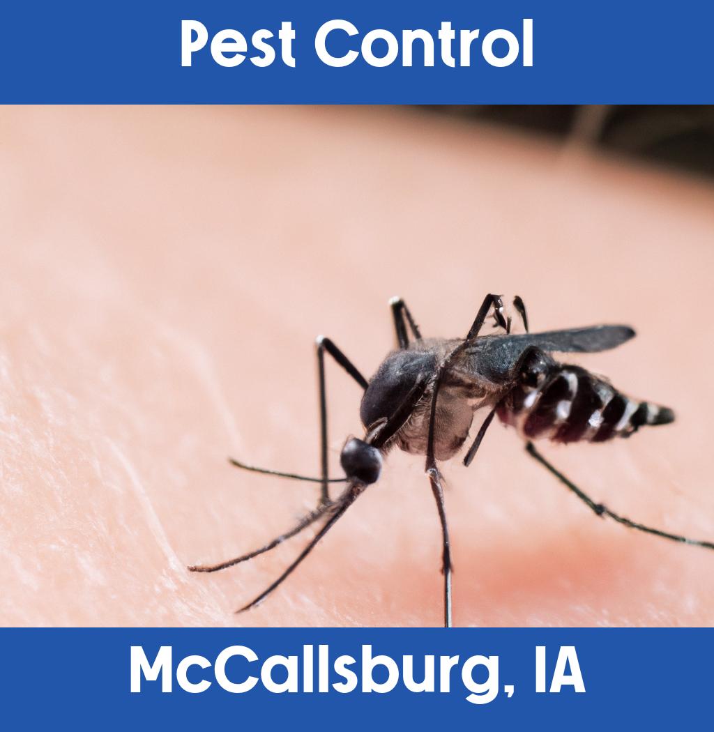pest control in Mccallsburg Iowa