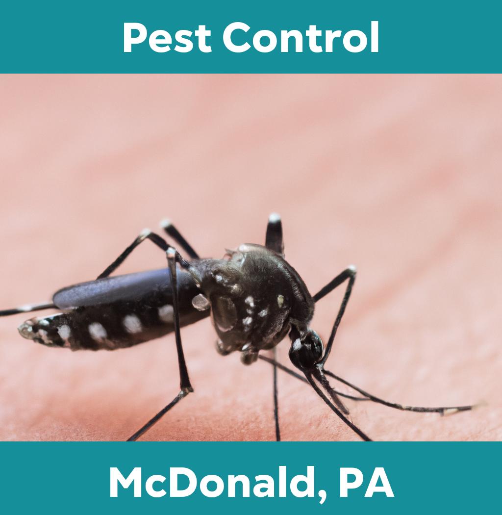 pest control in Mcdonald Pennsylvania