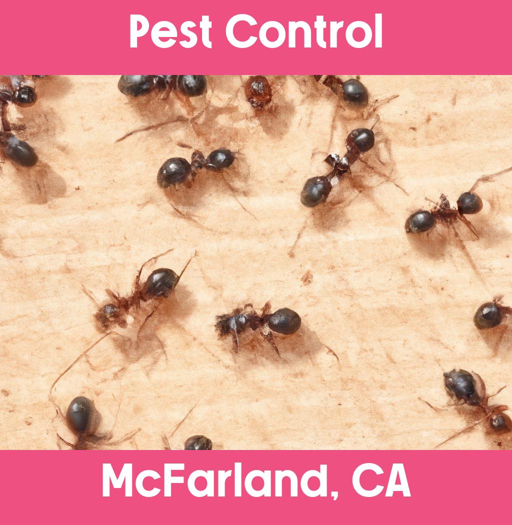 pest control in Mcfarland California