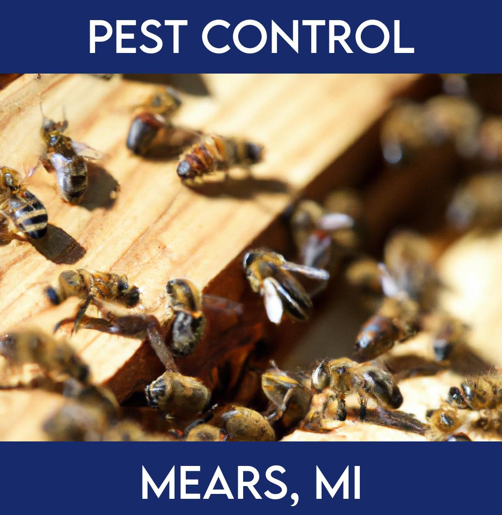 pest control in Mears Michigan