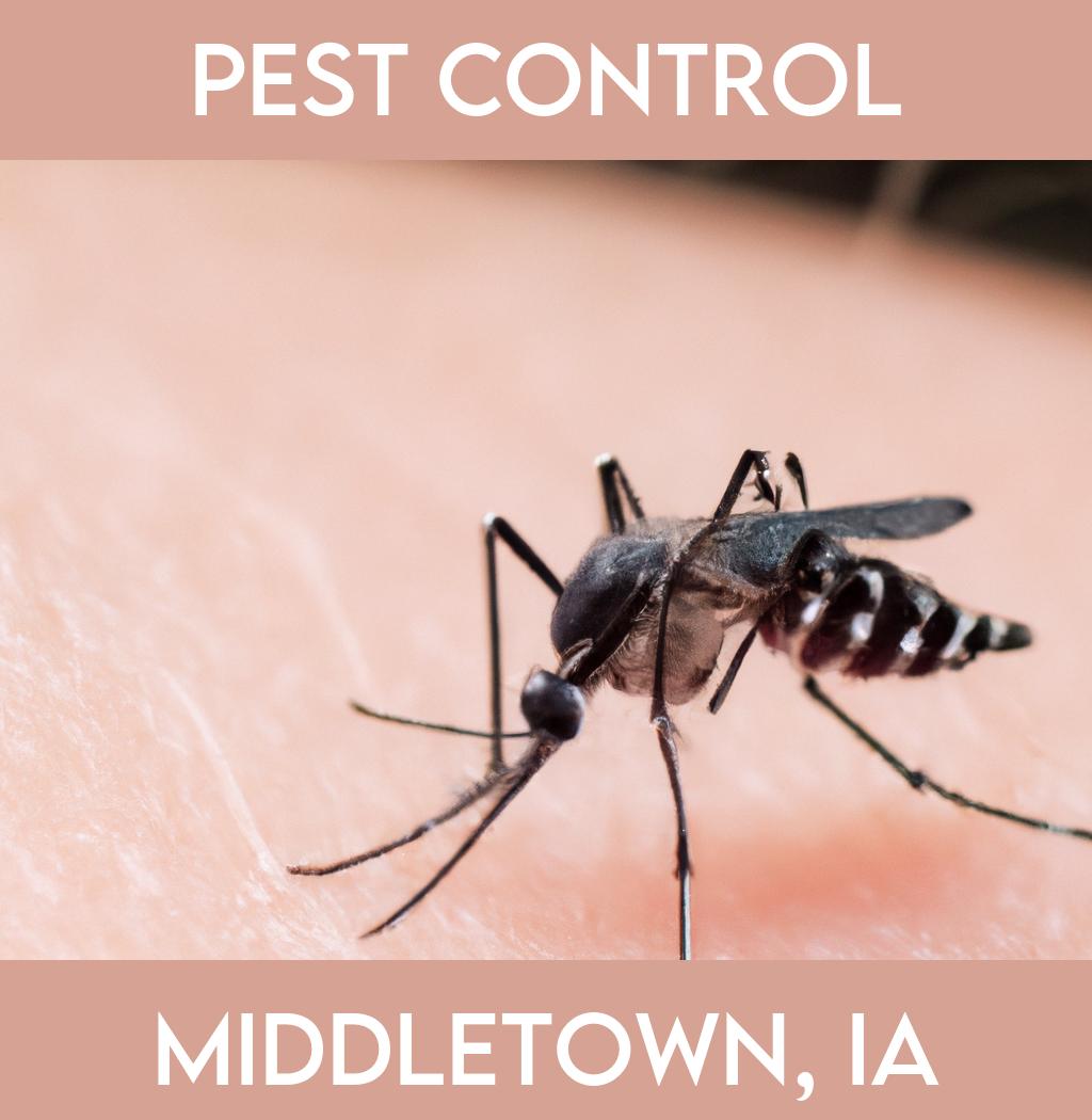 pest control in Middletown Iowa
