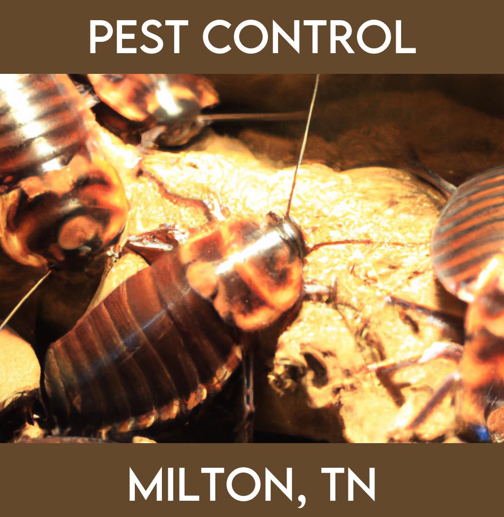 pest control in Milton Tennessee