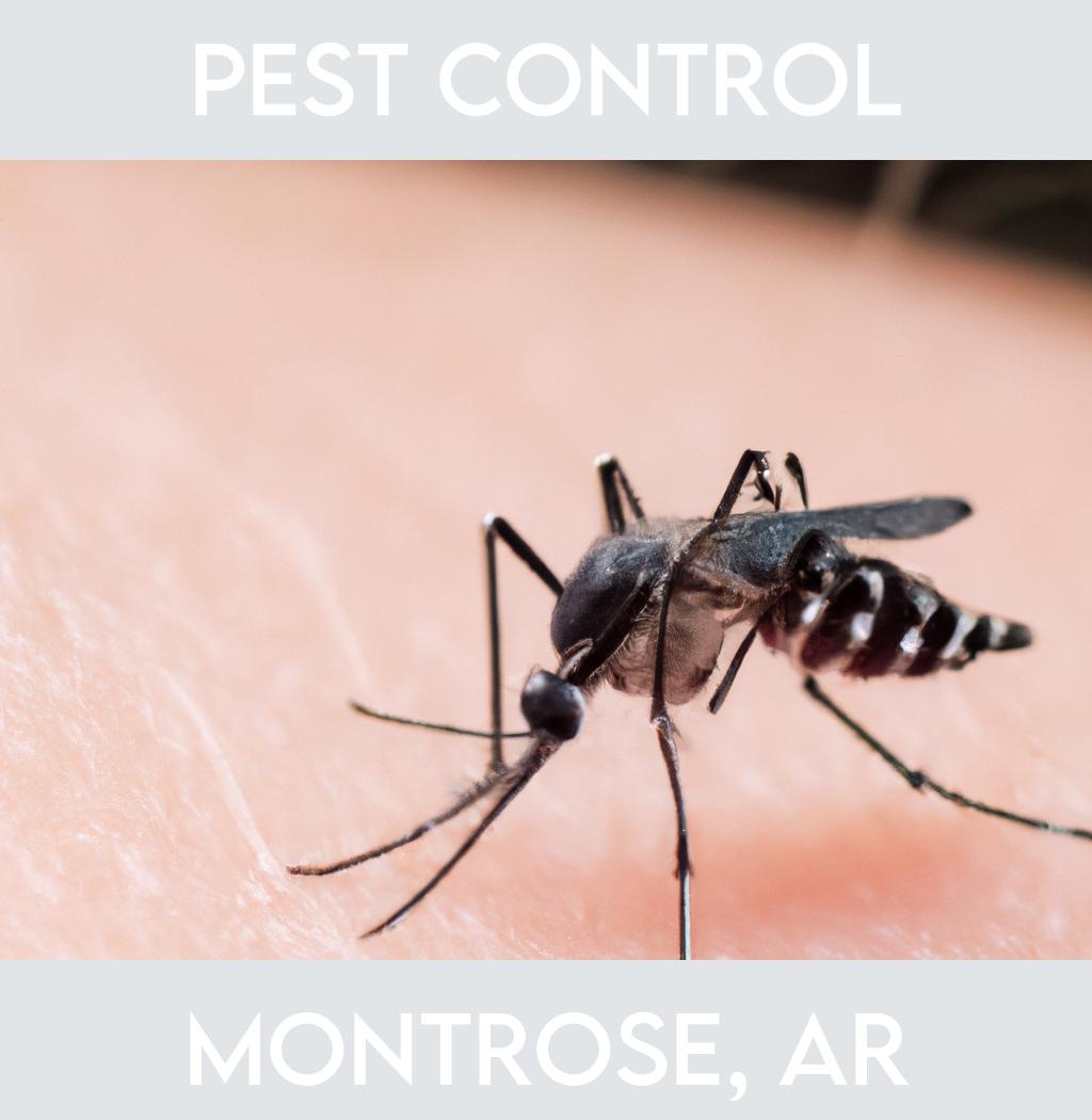 pest control in Montrose Arkansas