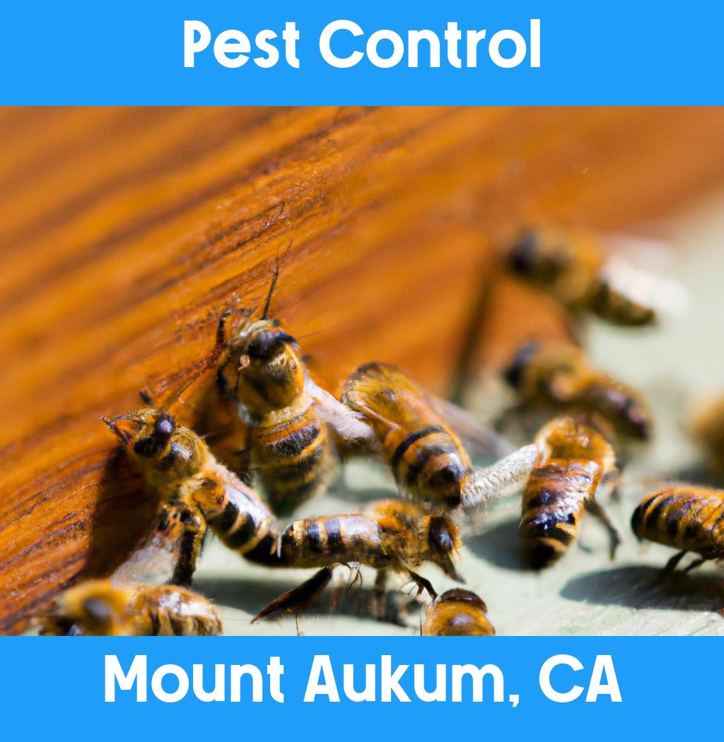pest control in Mount Aukum California