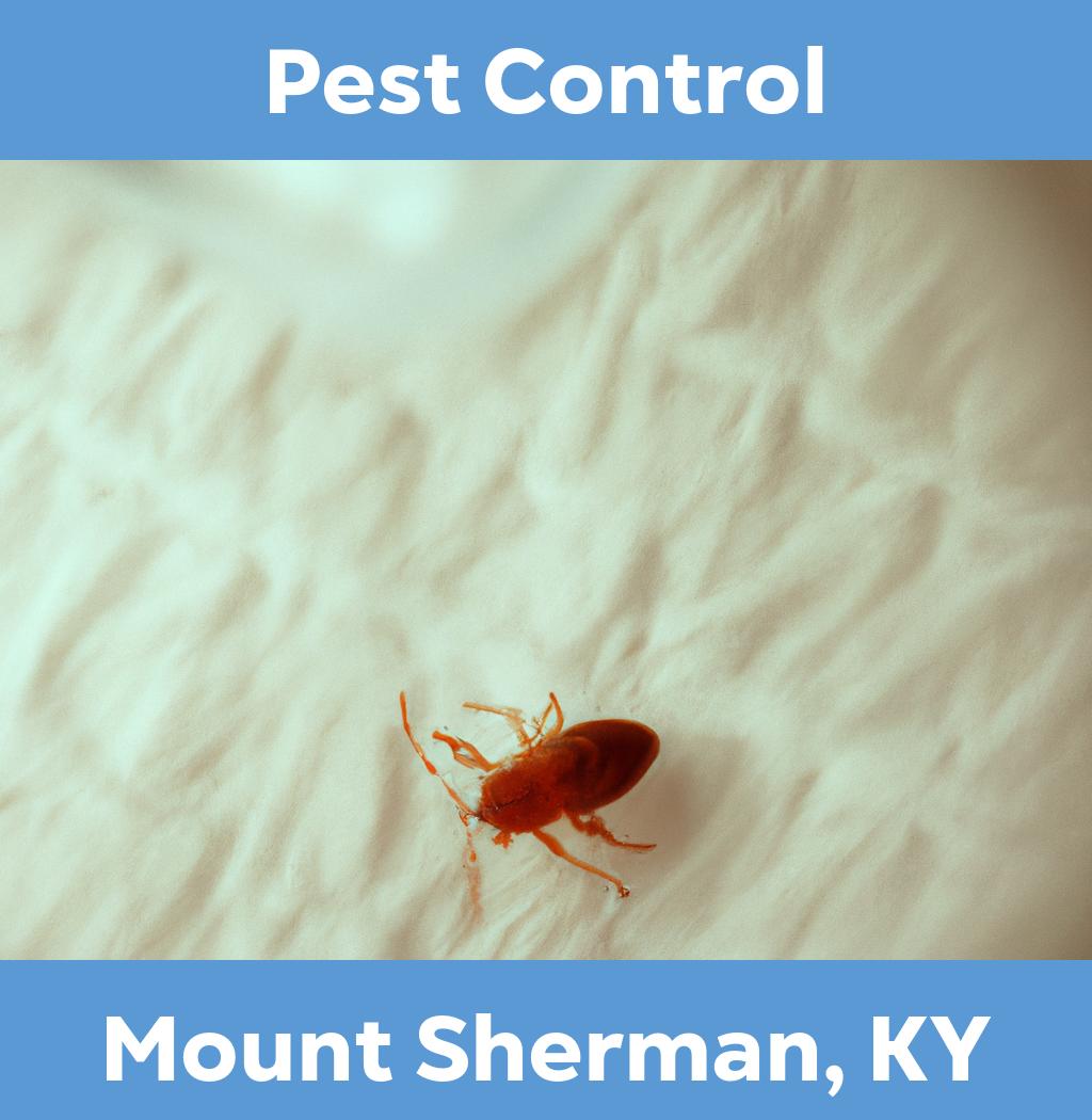 pest control in Mount Sherman Kentucky