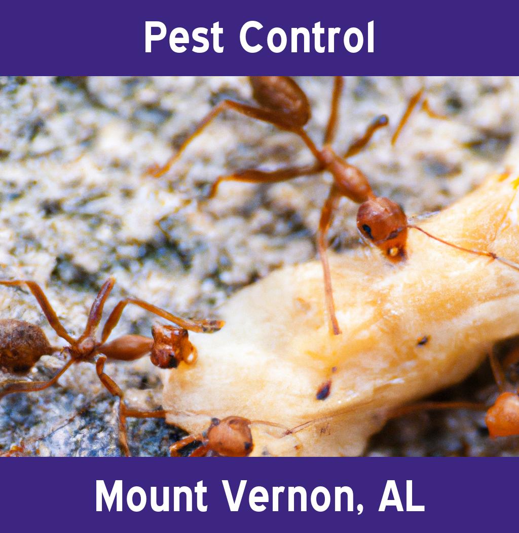 pest control in Mount Vernon Alabama