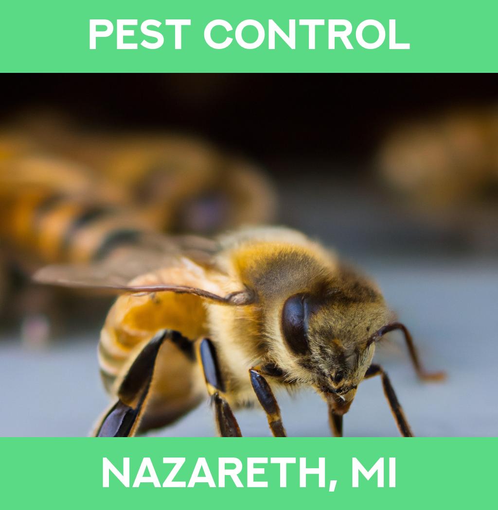 pest control in Nazareth Michigan