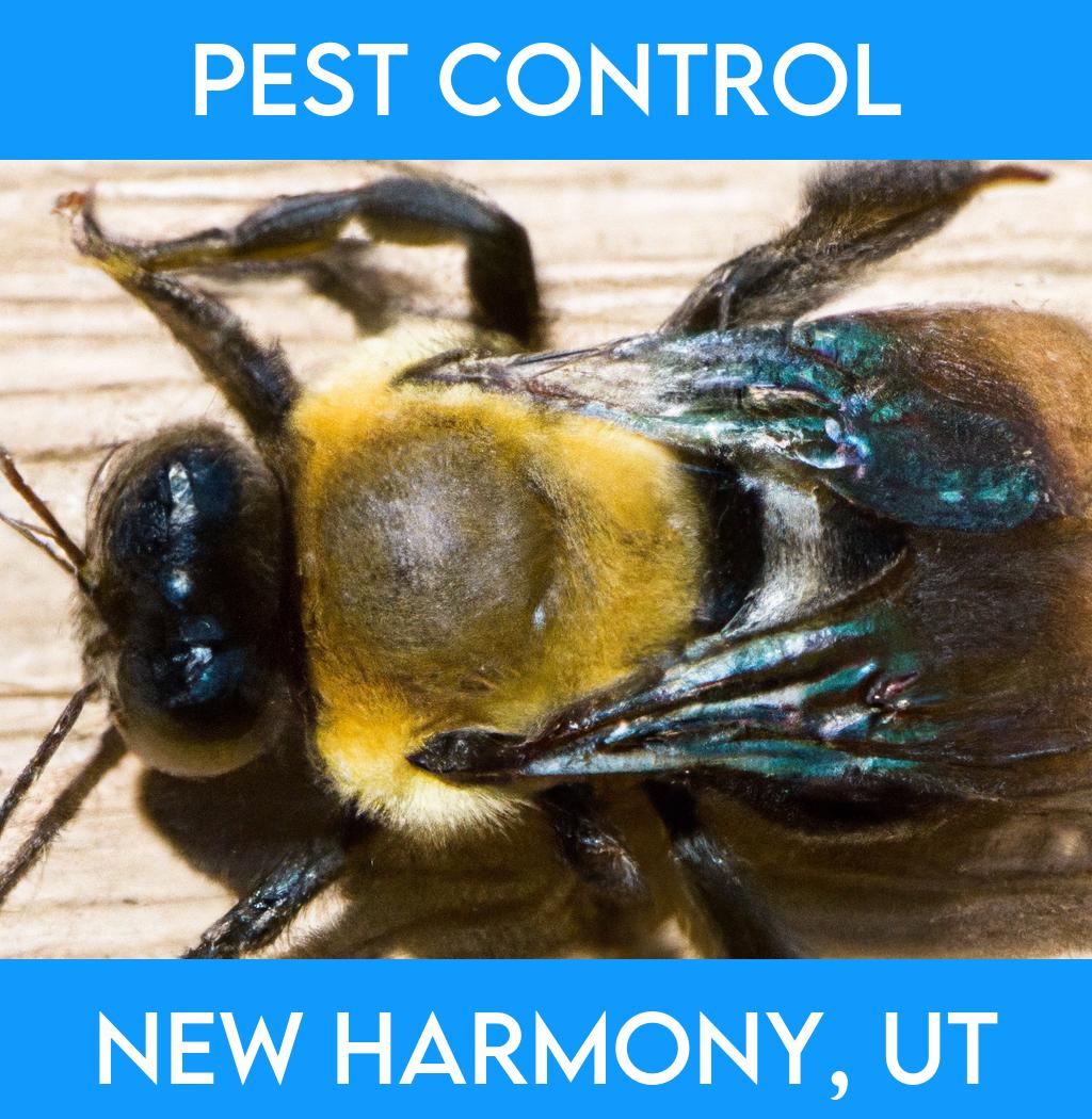 pest control in New Harmony Utah