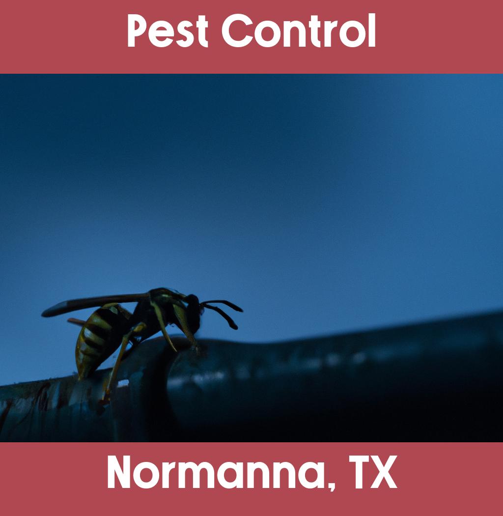 pest control in Normanna Texas