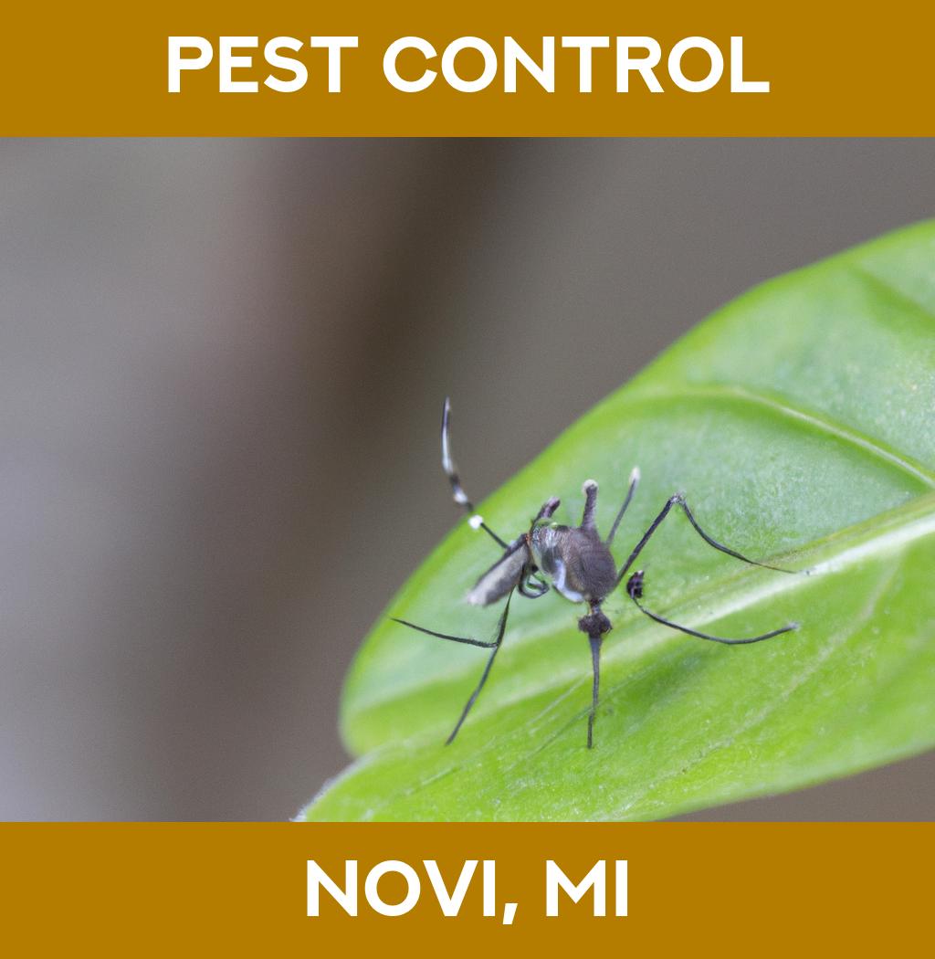 pest control in Novi Michigan