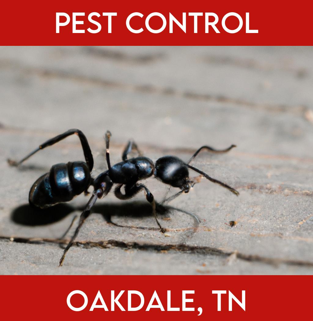 pest control in Oakdale Tennessee