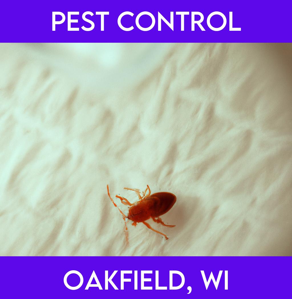 pest control in Oakfield Wisconsin