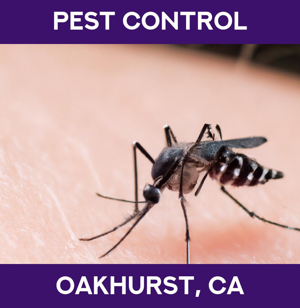 pest control in Oakhurst California