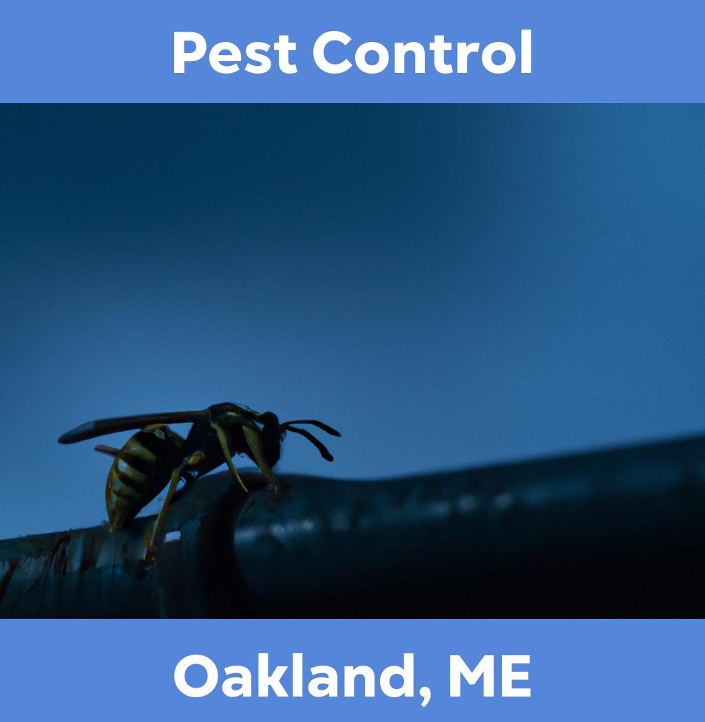 pest control in Oakland Maine
