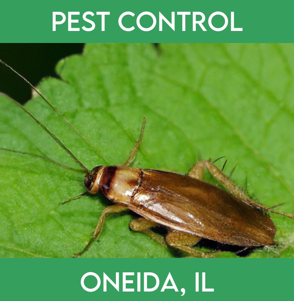 pest control in Oneida Illinois