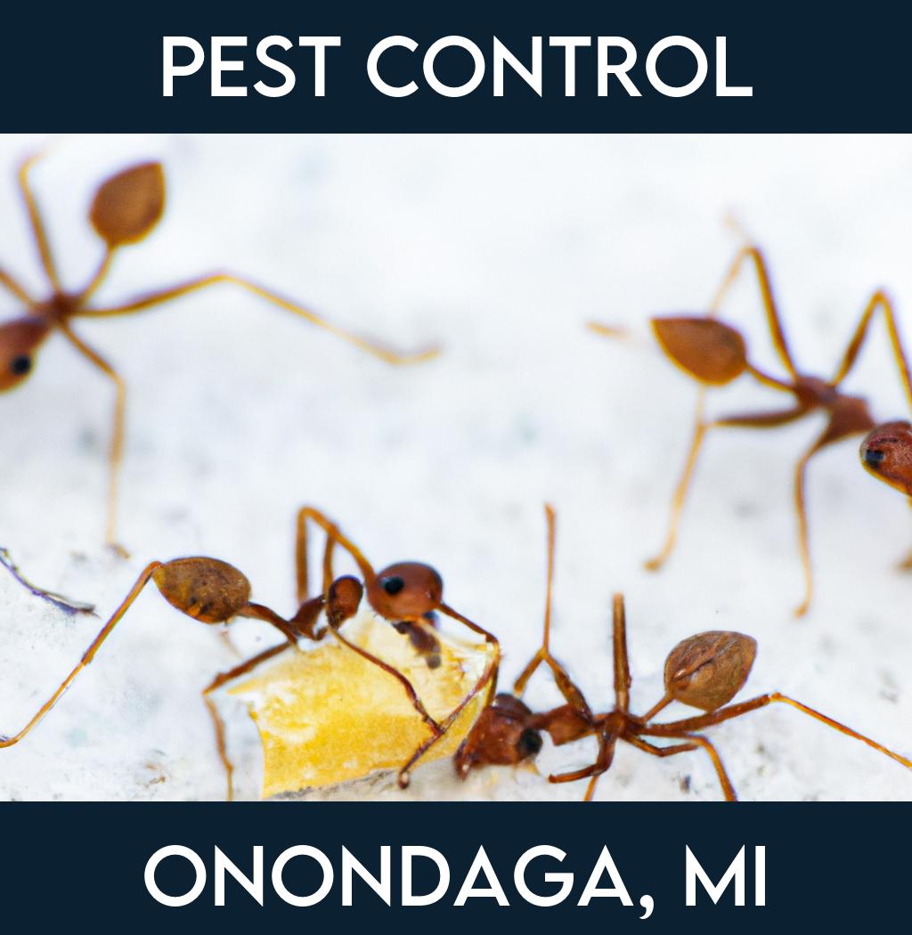 pest control in Onondaga Michigan