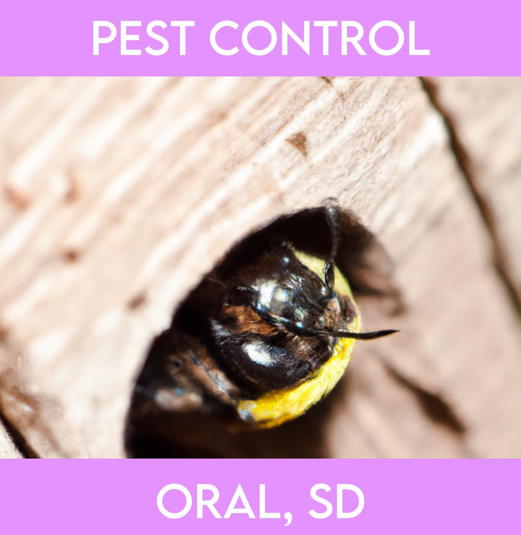 pest control in Oral South Dakota