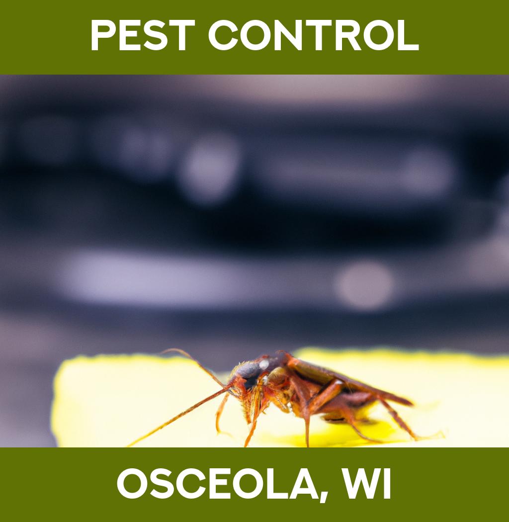 pest control in Osceola Wisconsin