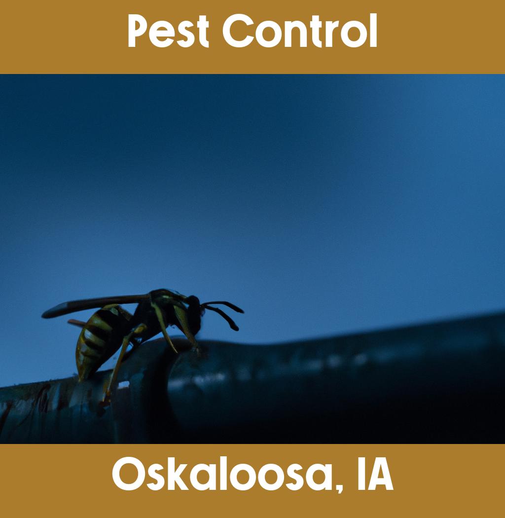 pest control in Oskaloosa Iowa