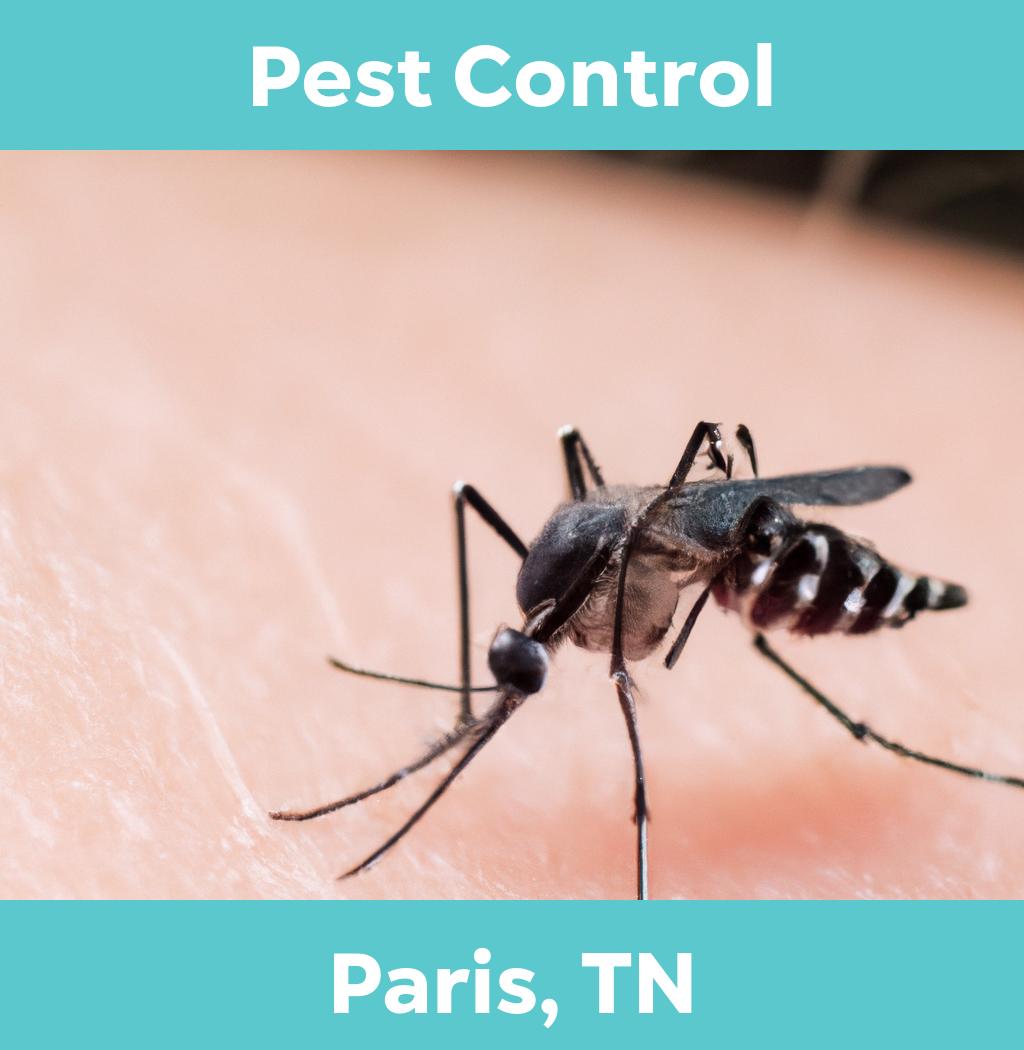 pest control in Paris Tennessee
