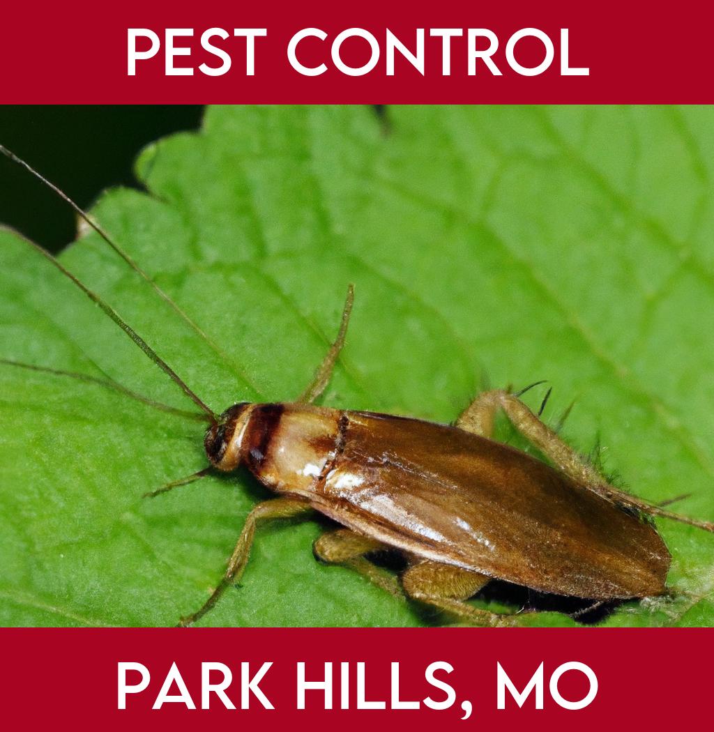 pest control in Park Hills Missouri