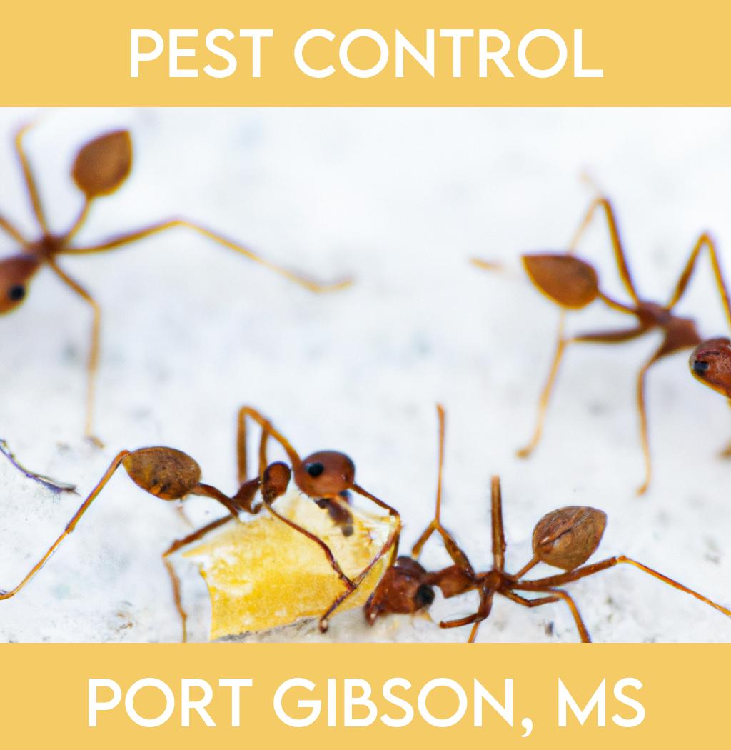 pest control in Port Gibson Mississippi
