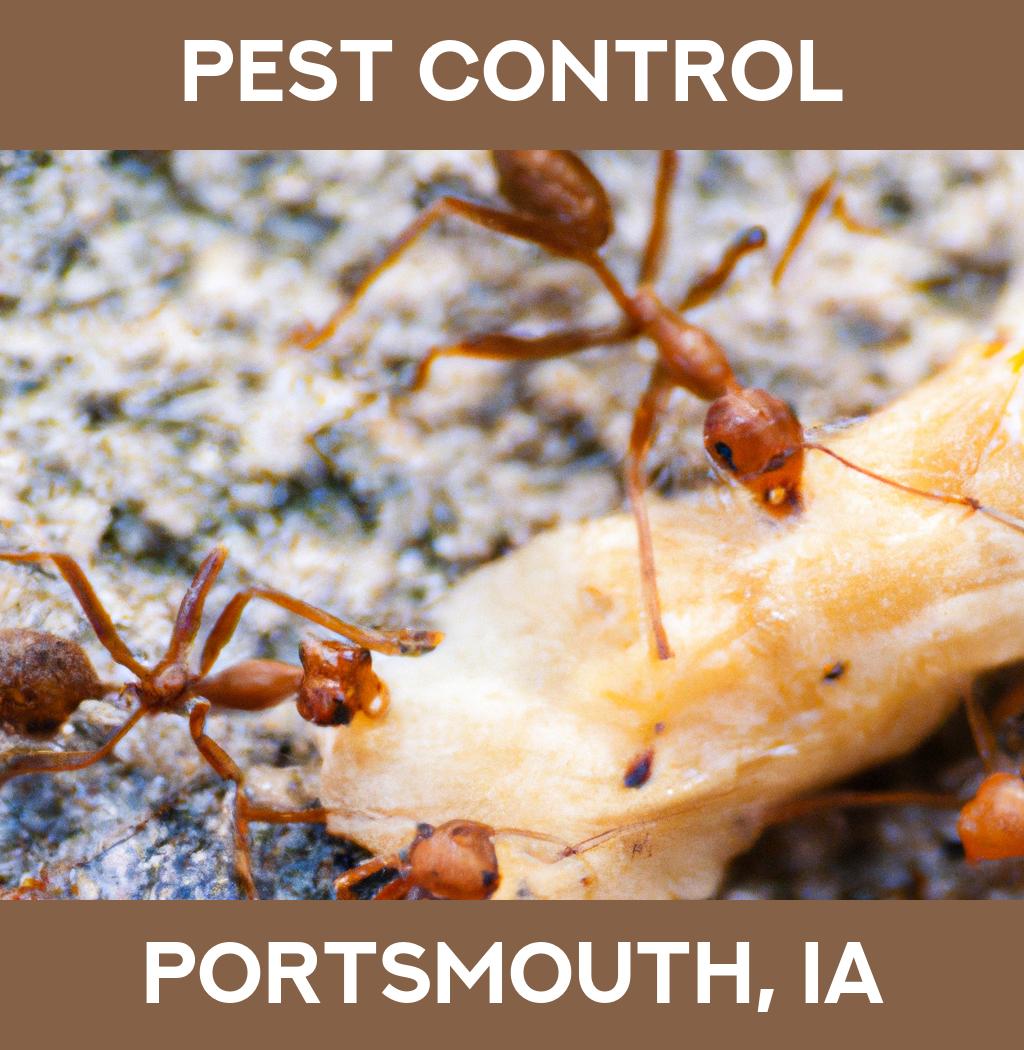 pest control in Portsmouth Iowa