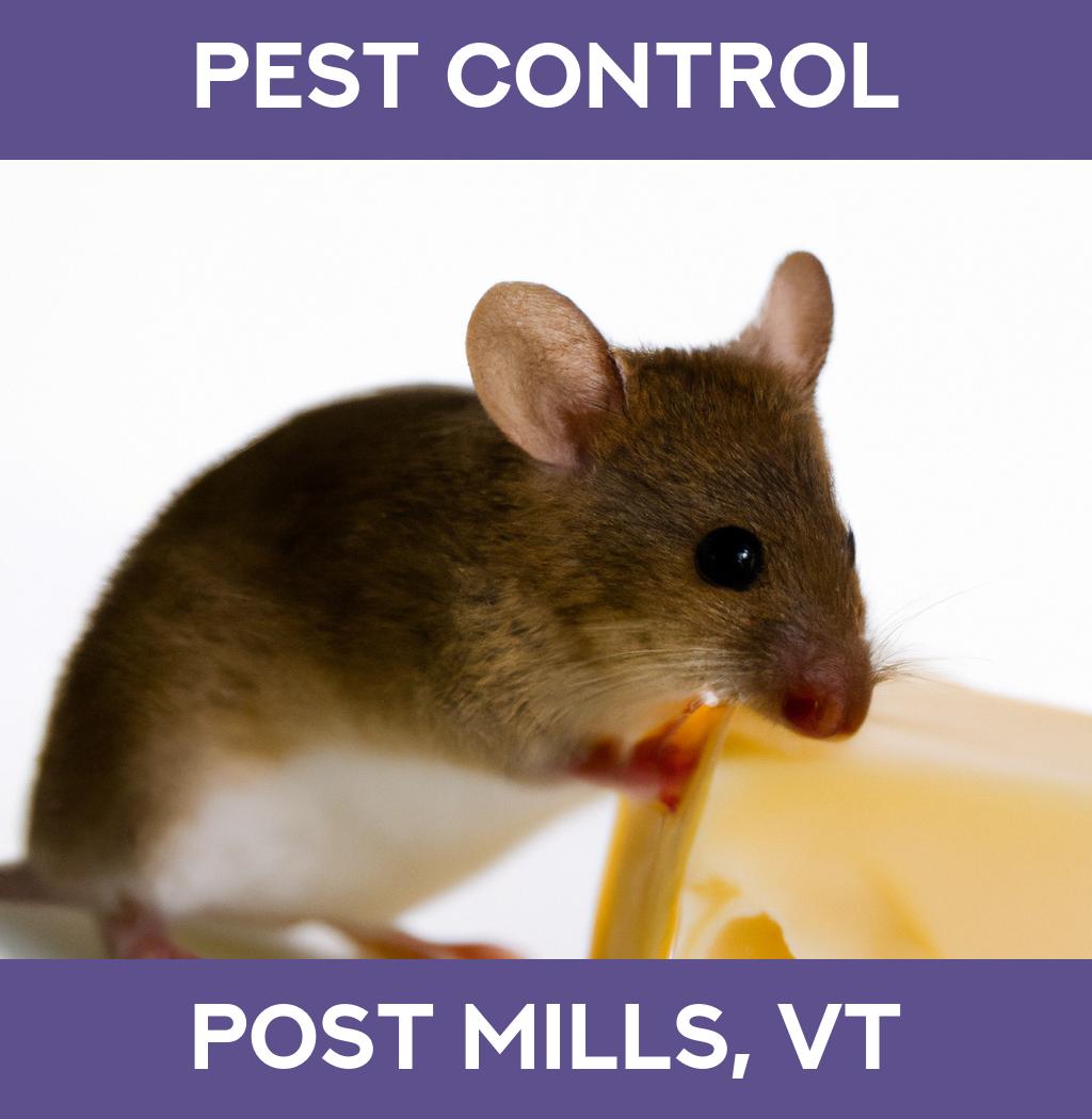pest control in Post Mills Vermont
